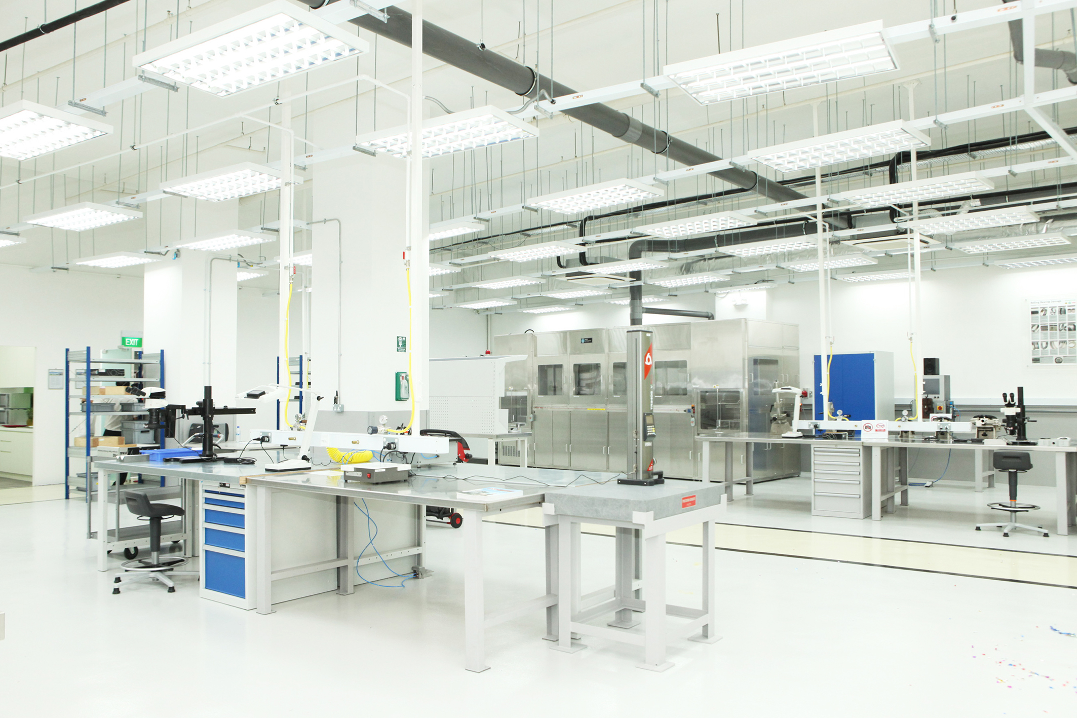 FAG航空航天新加坡公司的軸承測試、修復(fù)和再制造中心概覽圖。